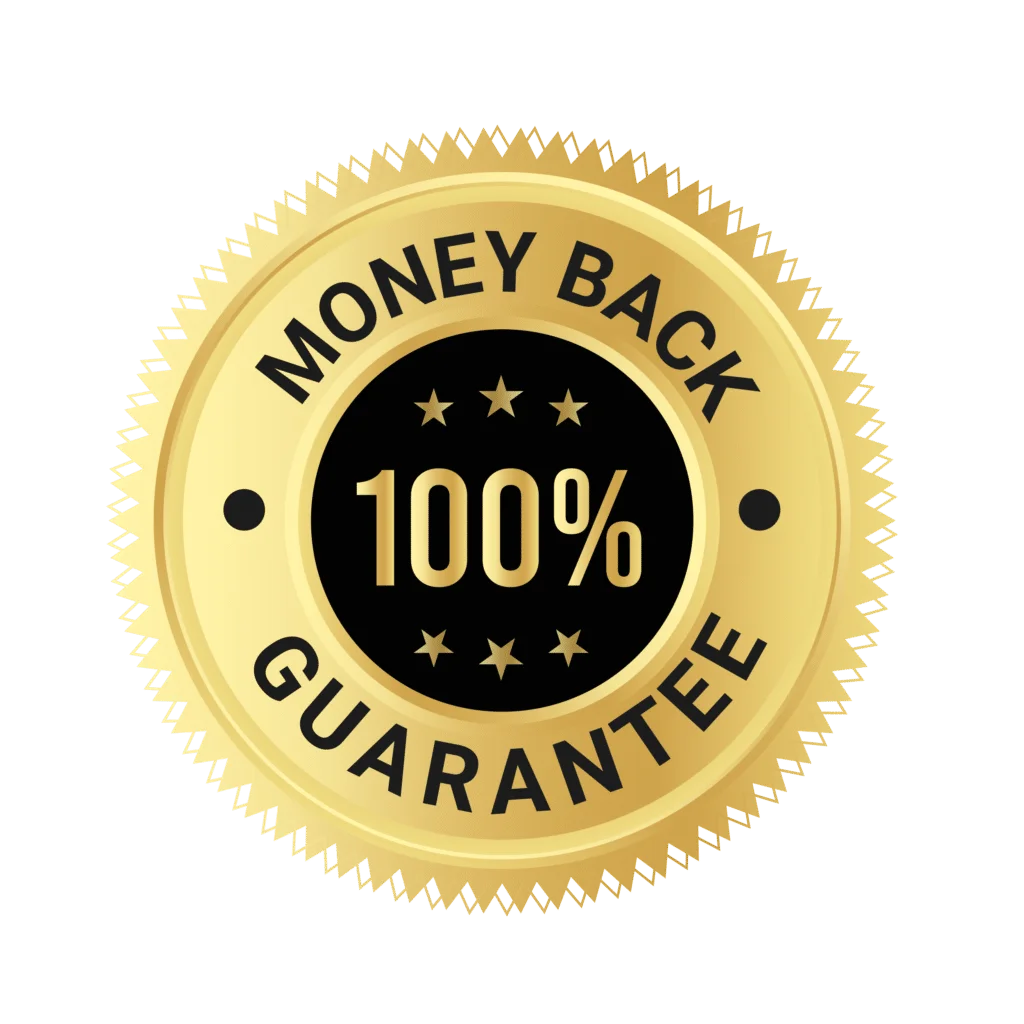 money back guarantee